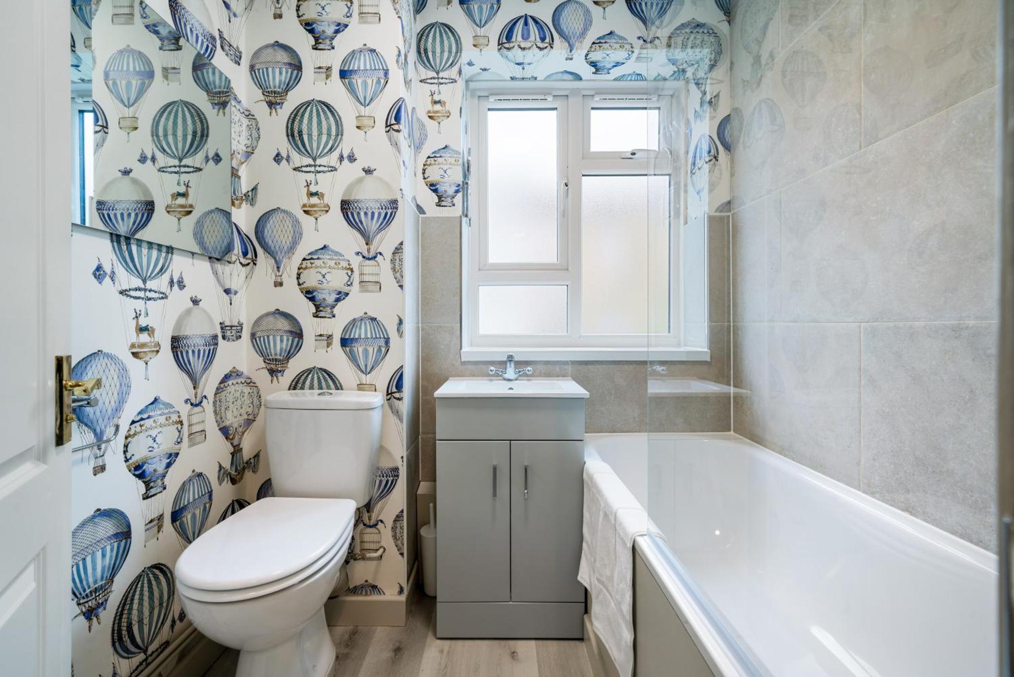 Ferienwohnung Bright & Cosy Gem ~ Battersea Park View ~ King Bed London Exterior foto