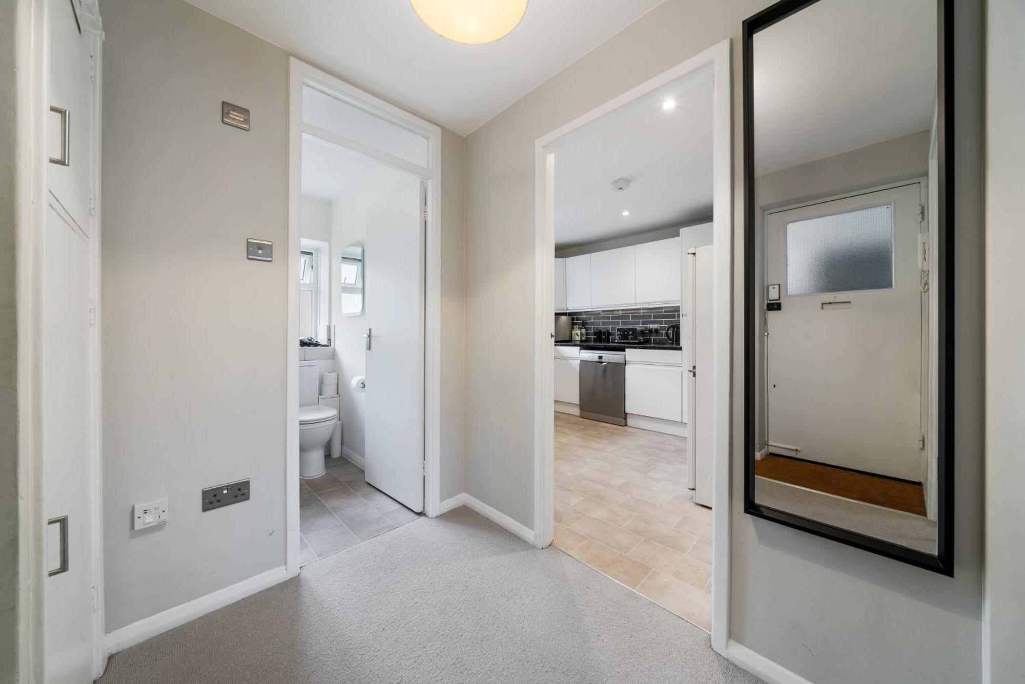 Ferienwohnung Bright & Cosy Gem ~ Battersea Park View ~ King Bed London Exterior foto