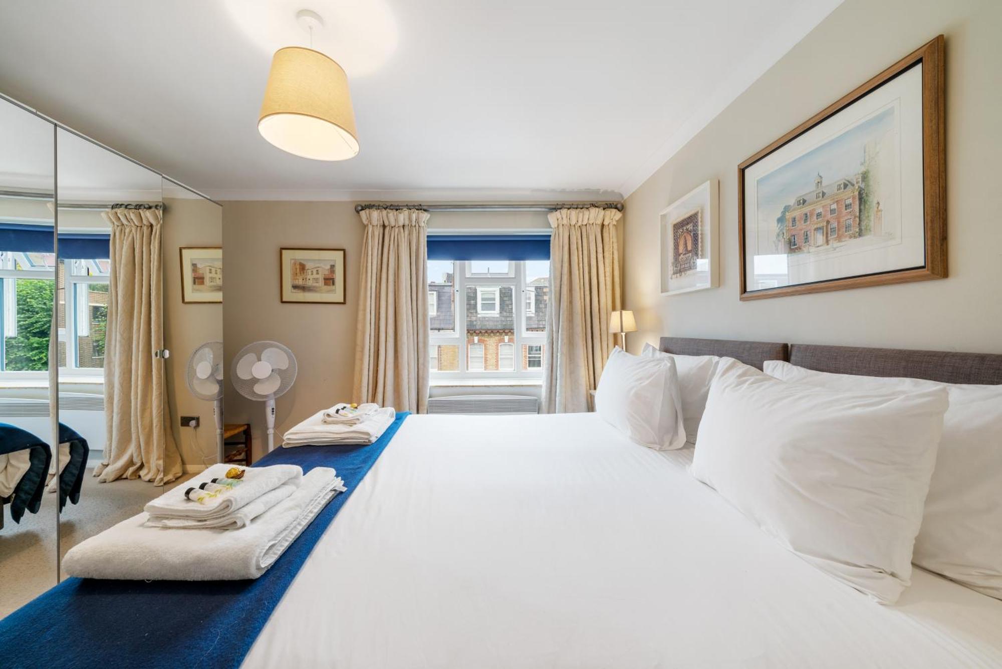 Ferienwohnung Bright & Cosy Gem ~ Battersea Park View ~ King Bed London Exterior foto